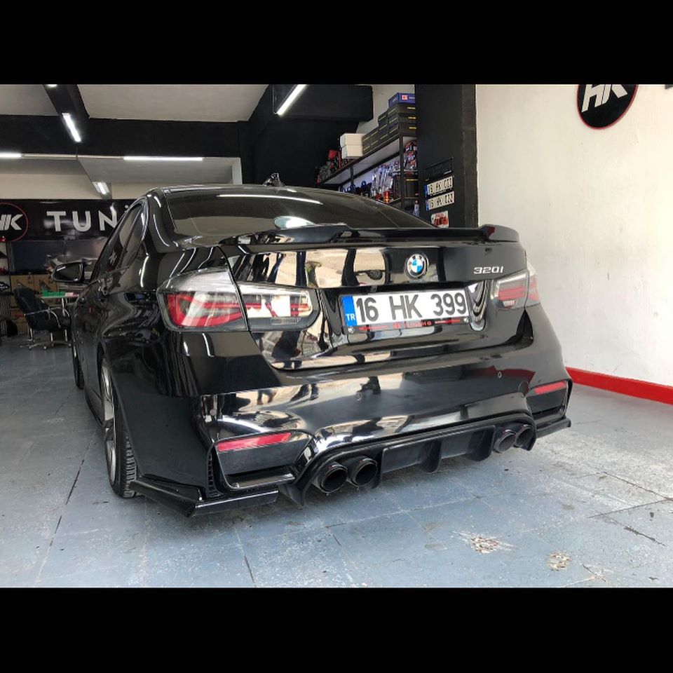 BMW F30 M3 Arka Tampon Difüzör - Görsel 4