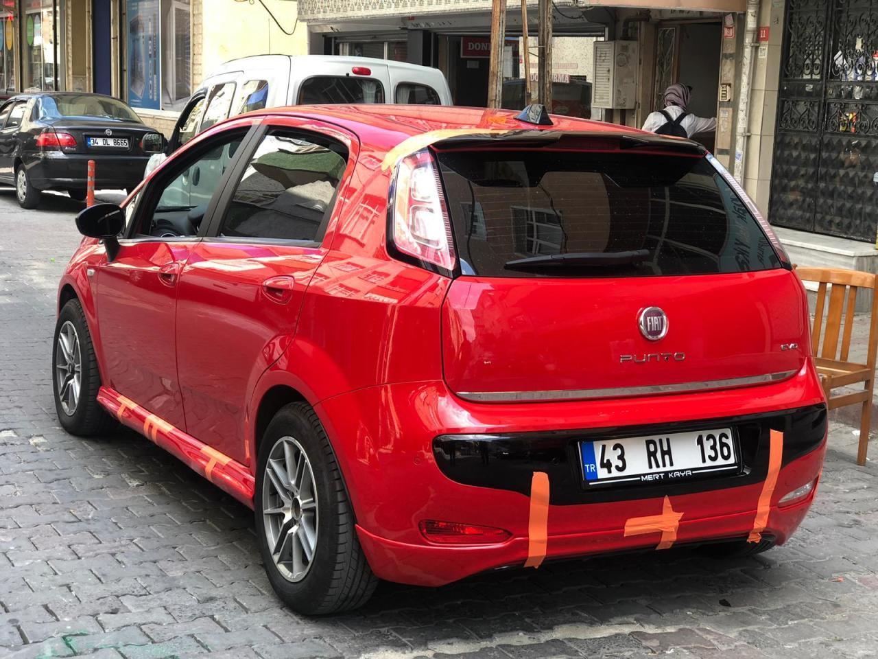 Fiat Punto Evo Makyajlı Arka Ek - Görsel 2