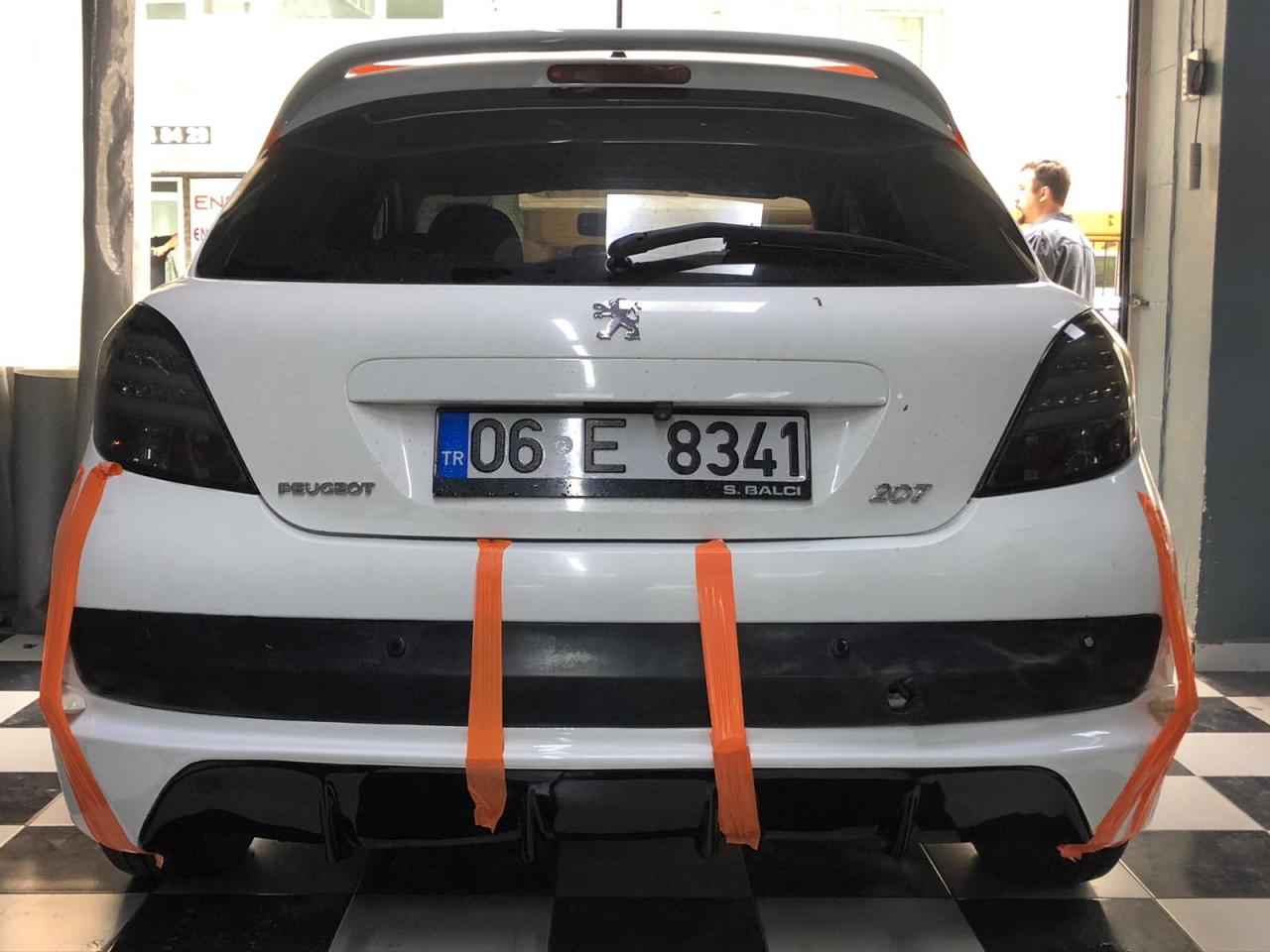 Peugeot 207 Arka Tampon  Eki - Görsel 2