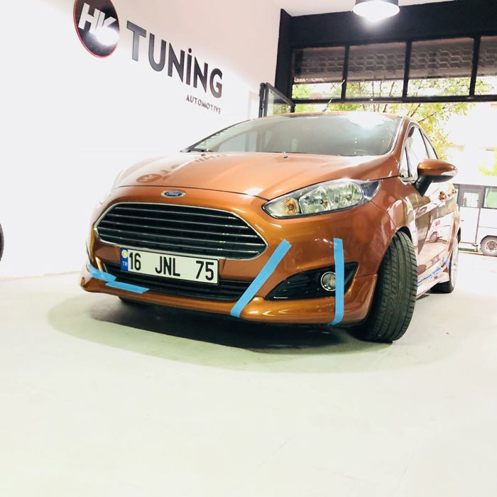 Ford Fiesta Yeni Kasa Ön Tampon Eki - Görsel 4