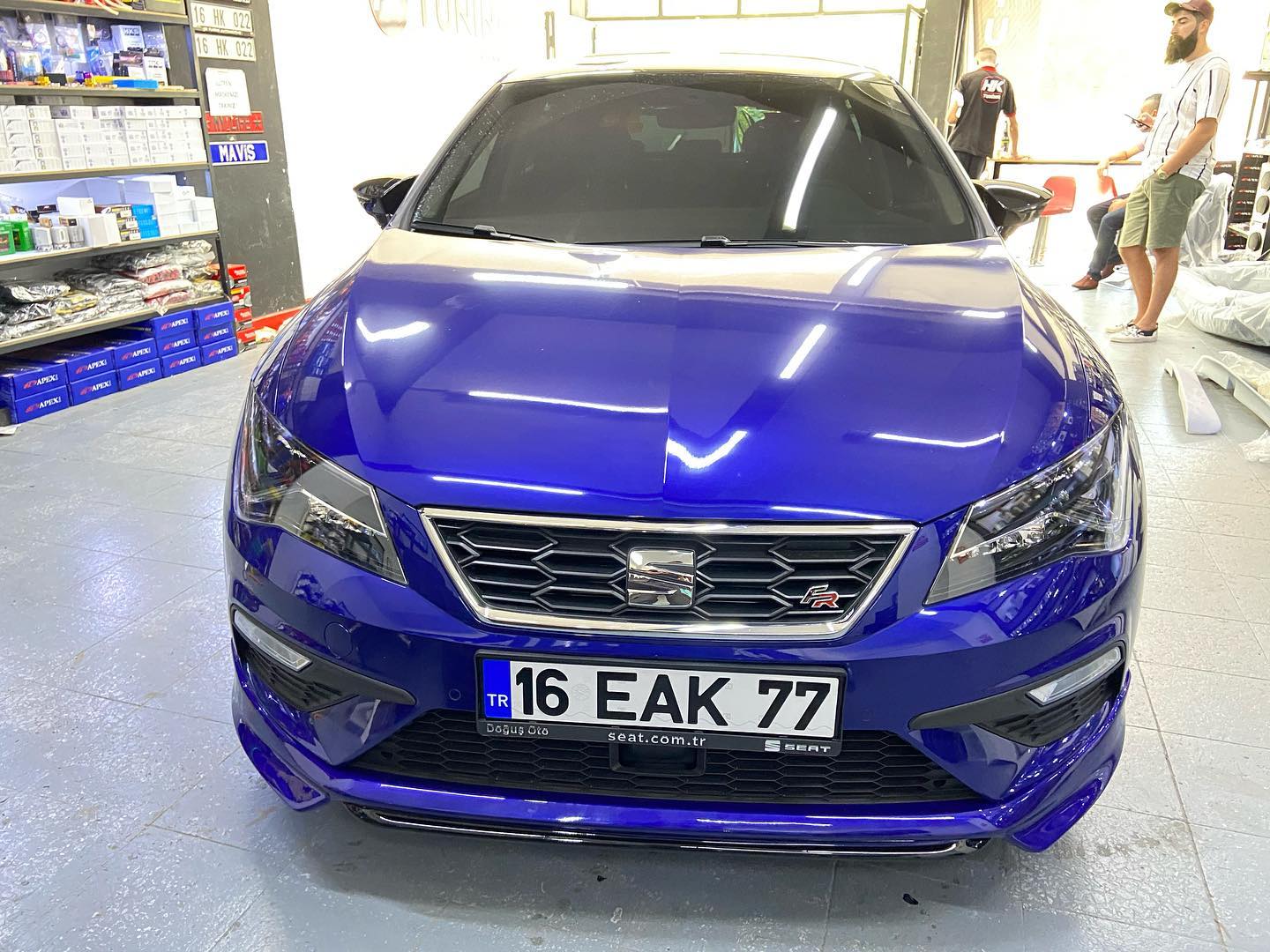 SEAT LEON CUSTOM ÖN TAMPON EKİ  +2017 - Görsel 2