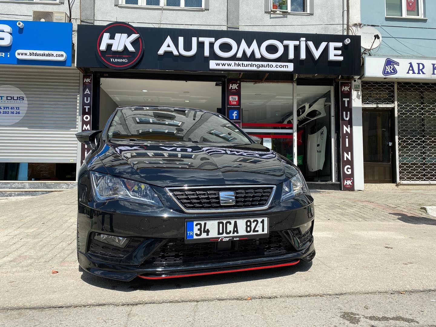 SEAT LEON CUSTOM ÖN TAMPON EKİ  +2017 - Görsel 4