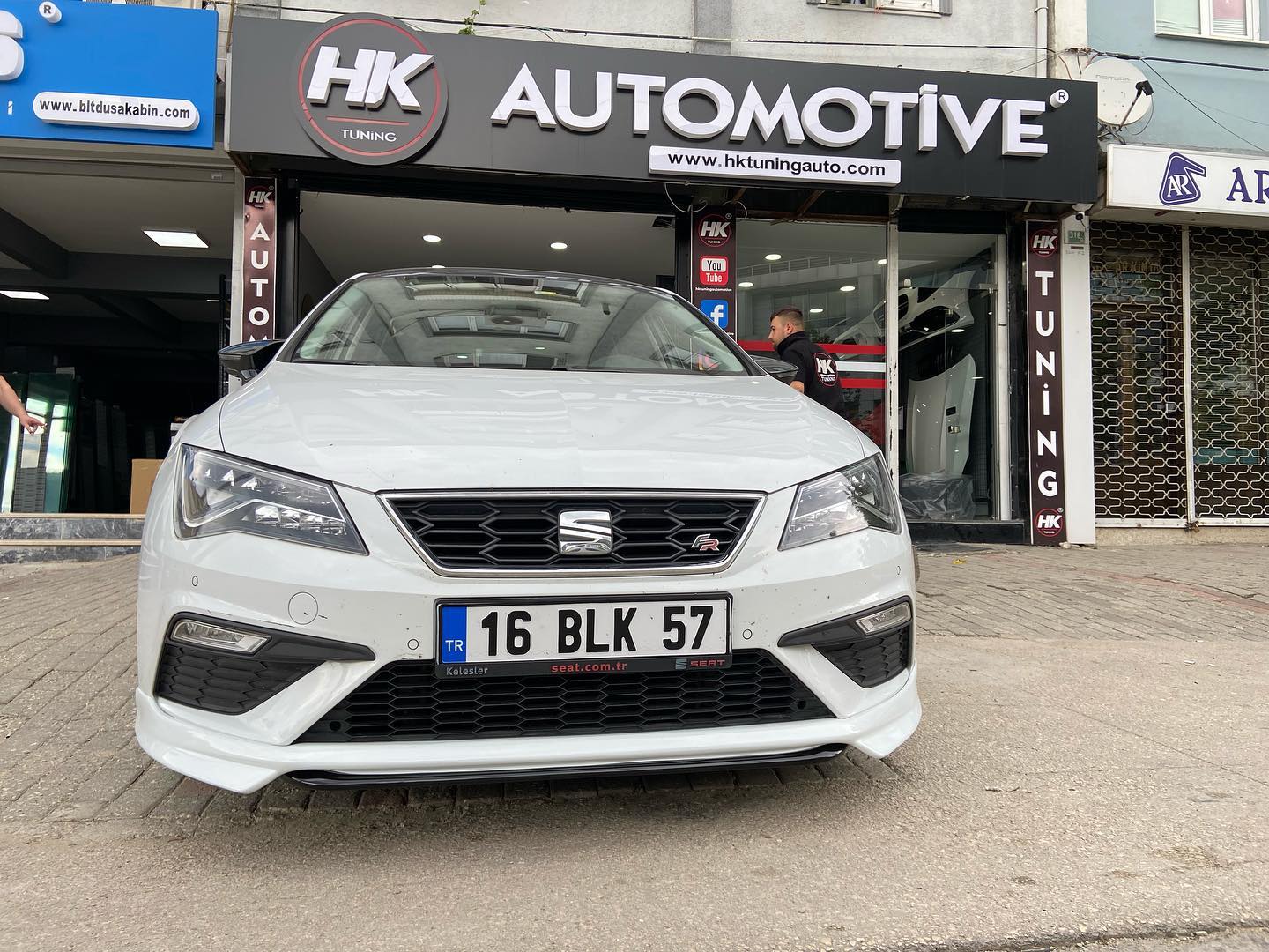 SEAT LEON CUSTOM ÖN TAMPON EKİ  +2017 - Görsel 3